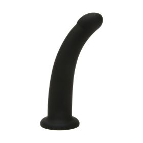 Me You Us 6in Curved Silicone Dildo (Option: Blk)